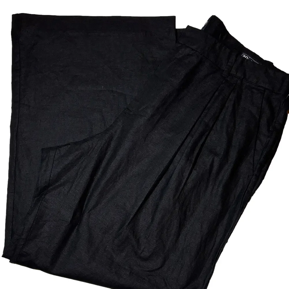 Gap Black wide leg pants trousers 20 New - Picture 2 of 12